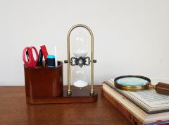 Ahşap Kalemlikli Kum Saati (30 dakika)