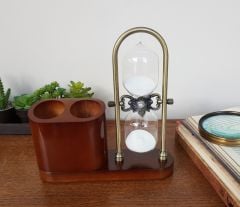 Ahşap Kalemlikli Kum Saati (30 dakika)