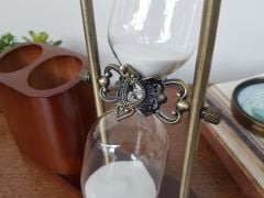 Ahşap Kalemlikli Kum Saati (30 dakika)