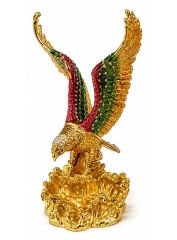 Swarovski Taşlı Pirinç Kartal Biblo
