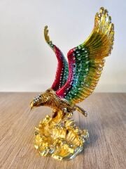 Swarovski Taşlı Pirinç Kartal Biblo