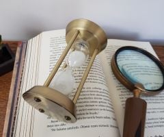 Bronz Ofis Kum Saati (15 dakika)