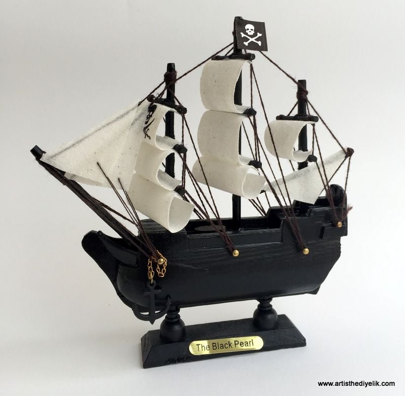 El Yapımı Korsan Gemisi (Black Pearl - Kara İnci)