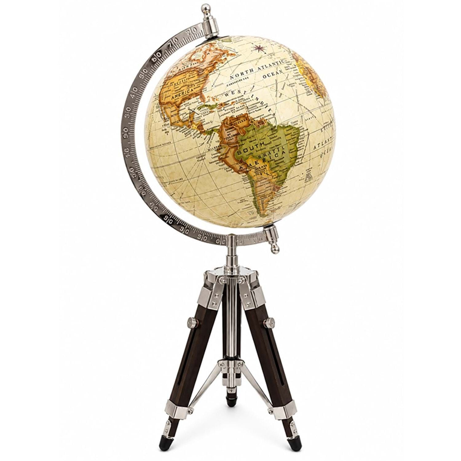 Tripod Ayaklı Dünya Küre