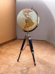 Tripod Ayaklı Dünya Küre