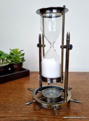 Dümen Pusulalı Kum Saati