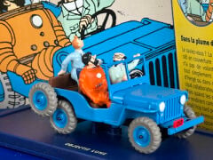 Tenten La Jeep D’objectif Lune