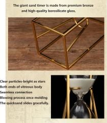 Bronz Antik Kum Saati (30 dakika)