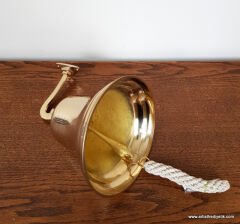 Güverte Çanı (Duvar Çanı) (Jumbo Boy) Çap 18 cm