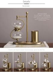 Bronz Kalemlikli Kum Saati (30 dakika)