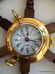 Ahşap Dümen Saat (Büyük Boy)