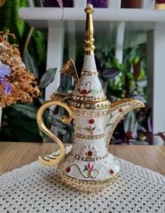 Taşlı ve Mineli Minyatür İbrik Biblosu