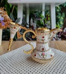 Taşlı ve Mineli Minyatür İbrik Biblosu