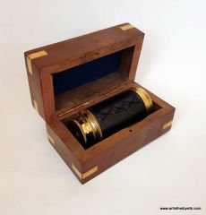 Ahşap Kutulu Dürbün