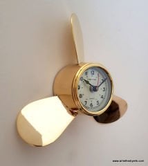 Pirinç Pervane Duvar Saati