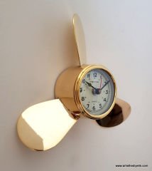 Pirinç Pervane Duvar Saati