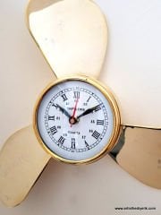 Pirinç Pervane Duvar Saati