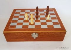 Satranç Takımı Çelik Matara Set