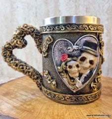 İskelet Sevgili Kupa