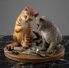 Veronese Kedi Bibloları Purrlock Holmes