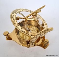 Güneş Saatli Pusula (Büyük)