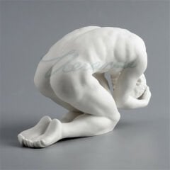 Porselen Erkek Body Biblo