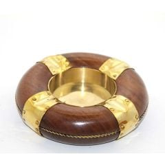 Denizci Ahşap Pirinç Küllük