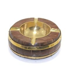 Denizci Ahşap Pirinç Küllük