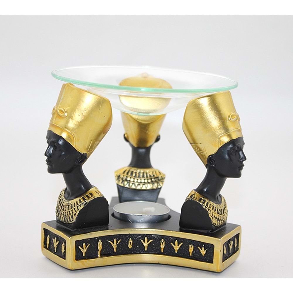 Mısır Nefertiti Mumluk ( Buhurdanlık)