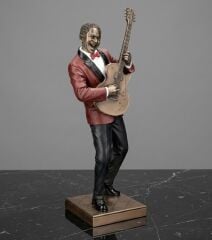 Gitar Çalan Müzisyen (Caz)