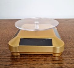 Işık Enerjili Solar Dönen Stand (Gold)