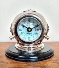 Krom Dalgıç Başlığı Masa Saati