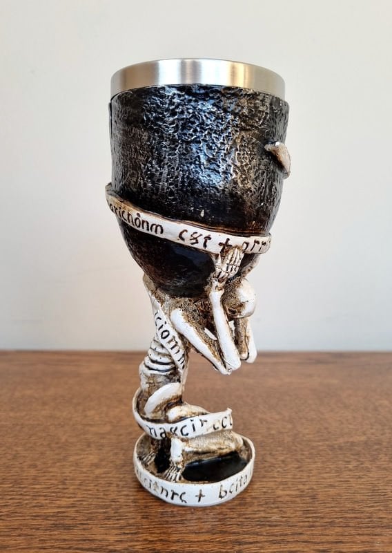 İskelet Atlas Figür Kadeh