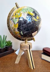 Ahşap Ayaklı Dünya Küre