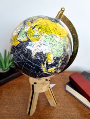 Ahşap Ayaklı Dünya Küre