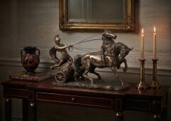 Büyük Boy Roma Savaş Arabası (Achilleus Chariot 64 cm)