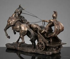 Büyük Boy Roma Savaş Arabası (Achilleus Chariot 64 cm)