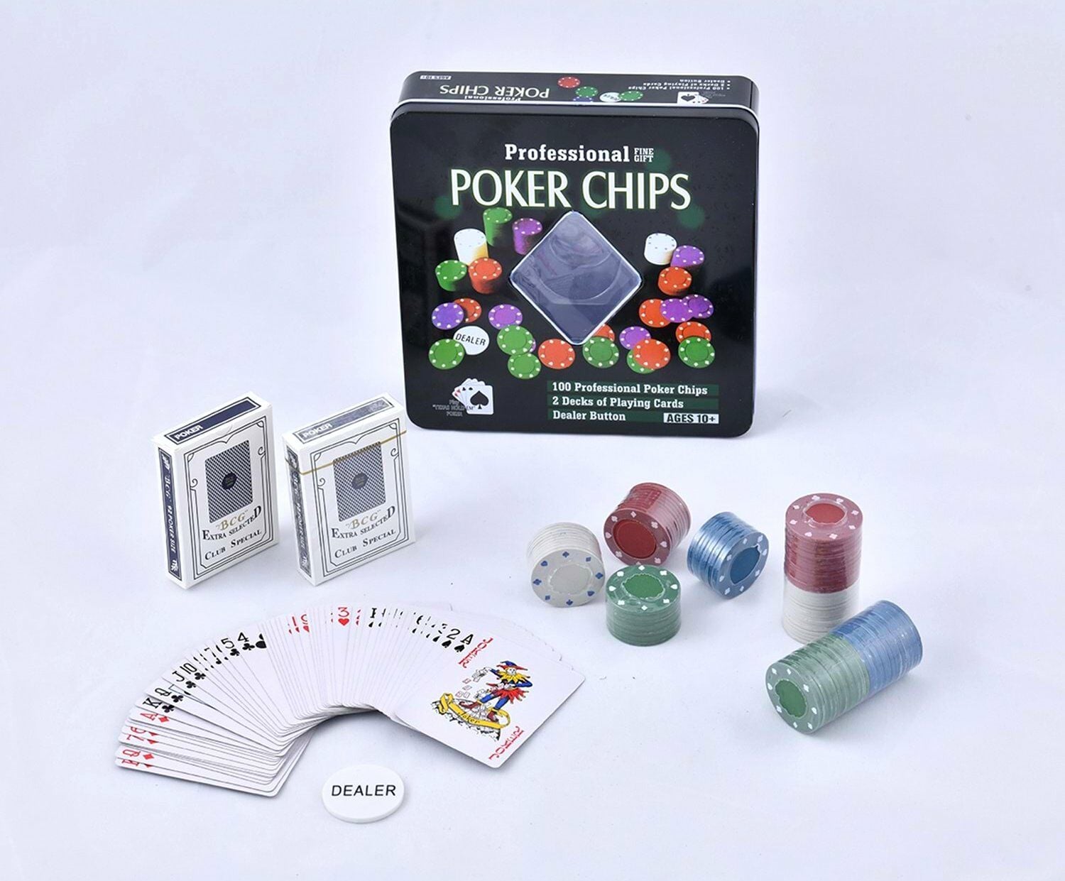 Poker Seti (100 çipli set)