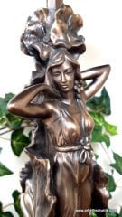 Dekoratif Kadın Tabak