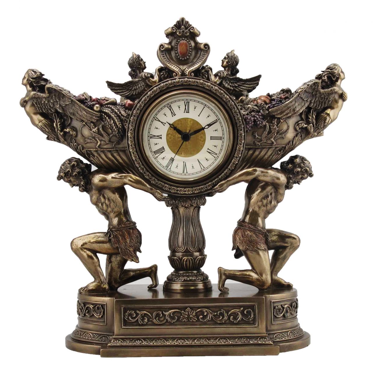 Melekli Atlas Heykelleri Masa Saati