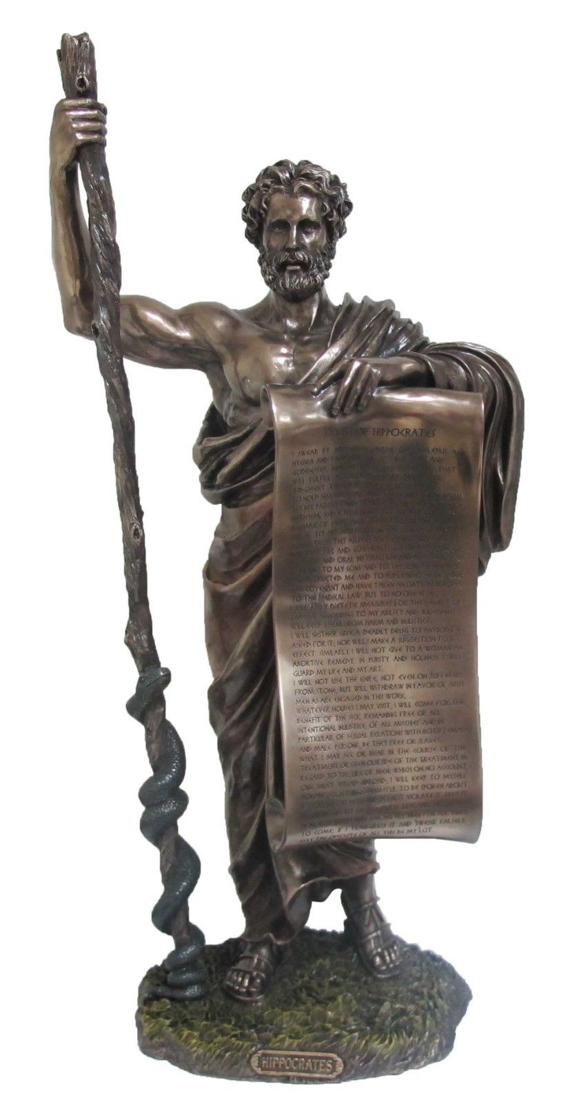 Bronz Hipokrat Heykeli (Büyük Boy)