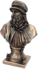 Leonardo da Vinci (büst) Biblo