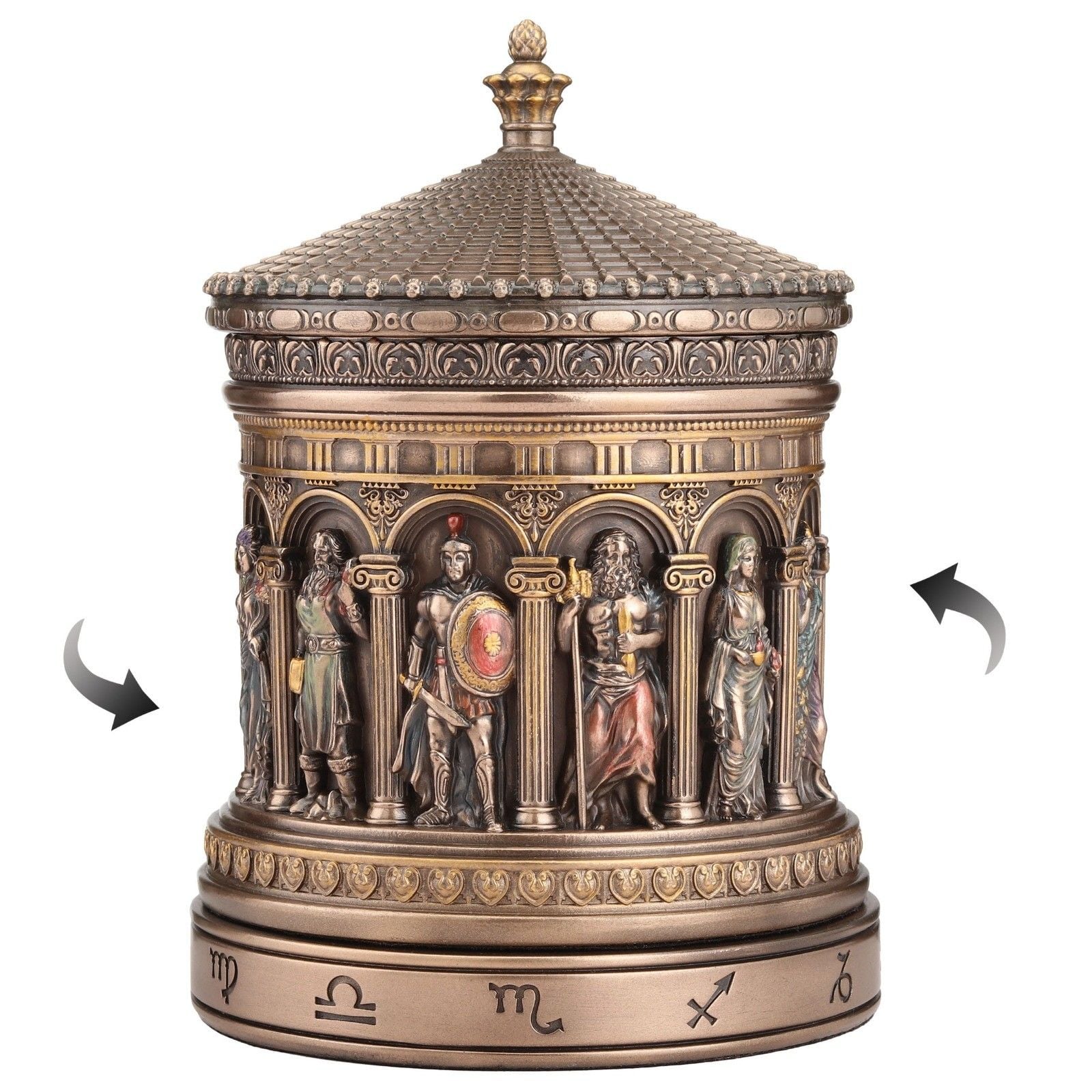 Mitolojik Biblolu Tabanı Üzerinde Dönebilen Kutu