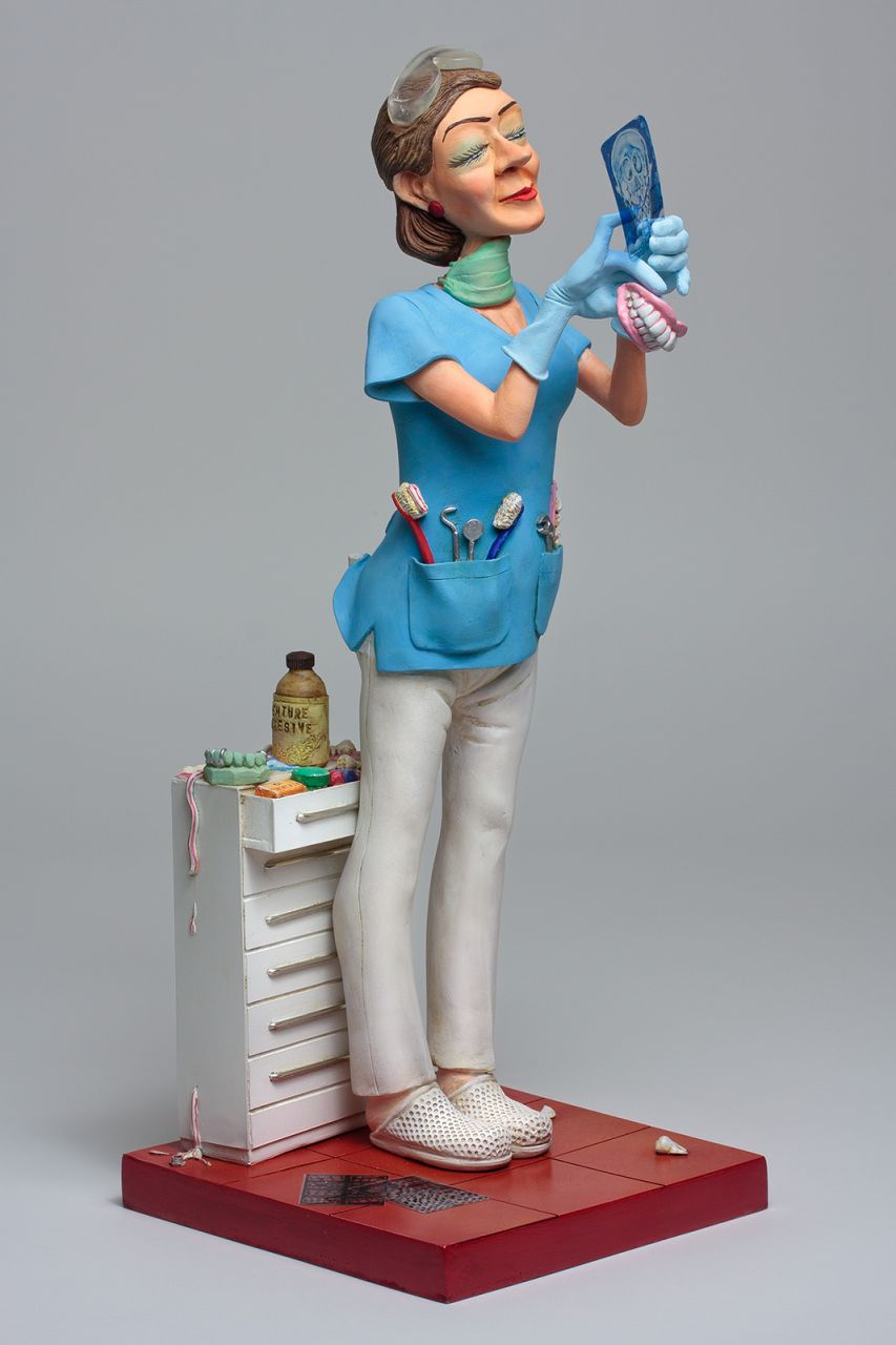 Forchino Lady Dentist Dişçi Biblo (Büyük)