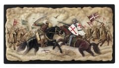 Hıttin savaşı kabartmalı tablo
