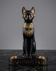 Mısır Kedisi Bastet Mumluk