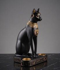 Mısır Kedisi Bastet Mumluk
