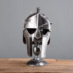 Metal Gladyatör Miğferi