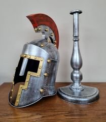 Metal Spartan Miğferi