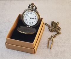 Yelkenli Gemi Motifli Denizci Cep Saati